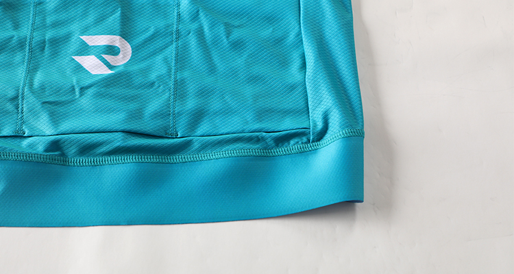 cyan blue cycling jersey